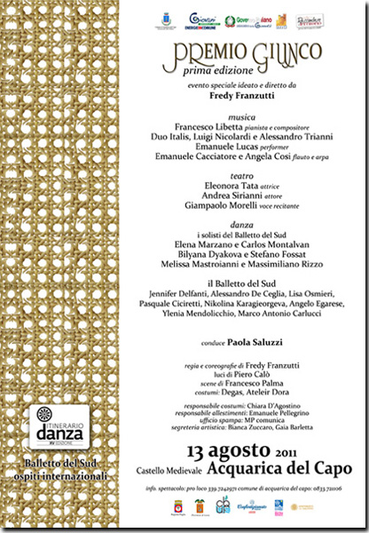 locandina premio giunco 2011
